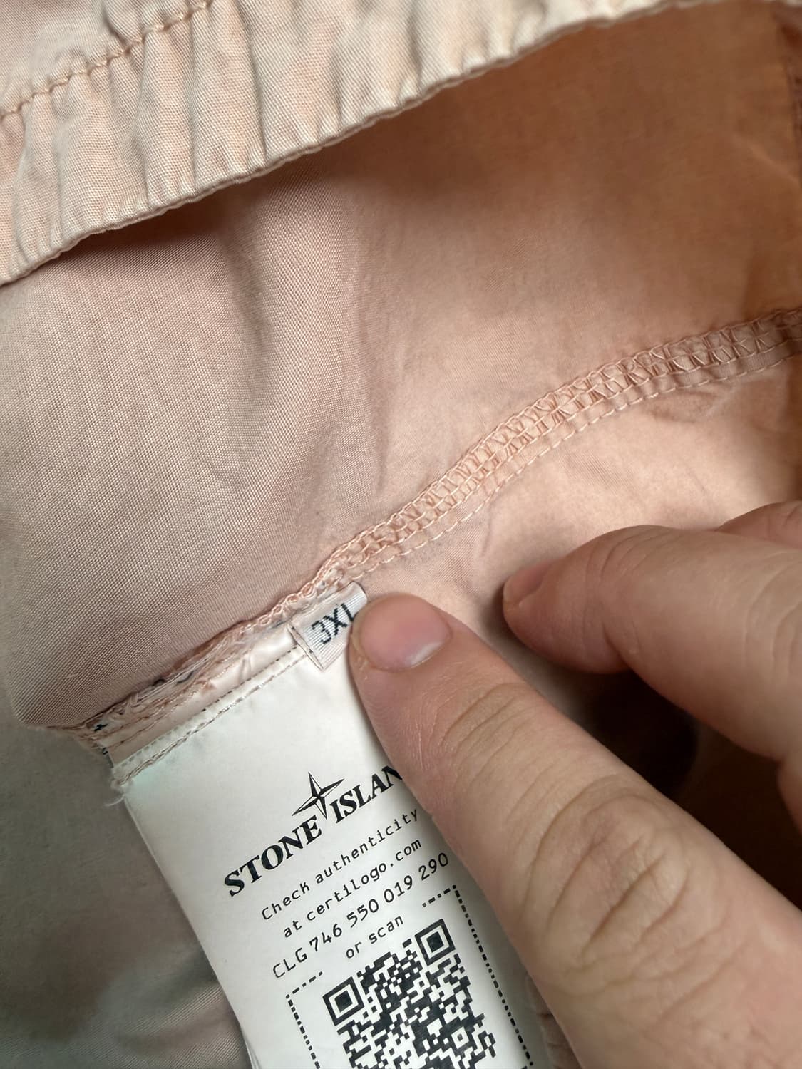 스톤아일랜드 올드이펙트 투포켓셔츠자켓 3XL 상품이미지4