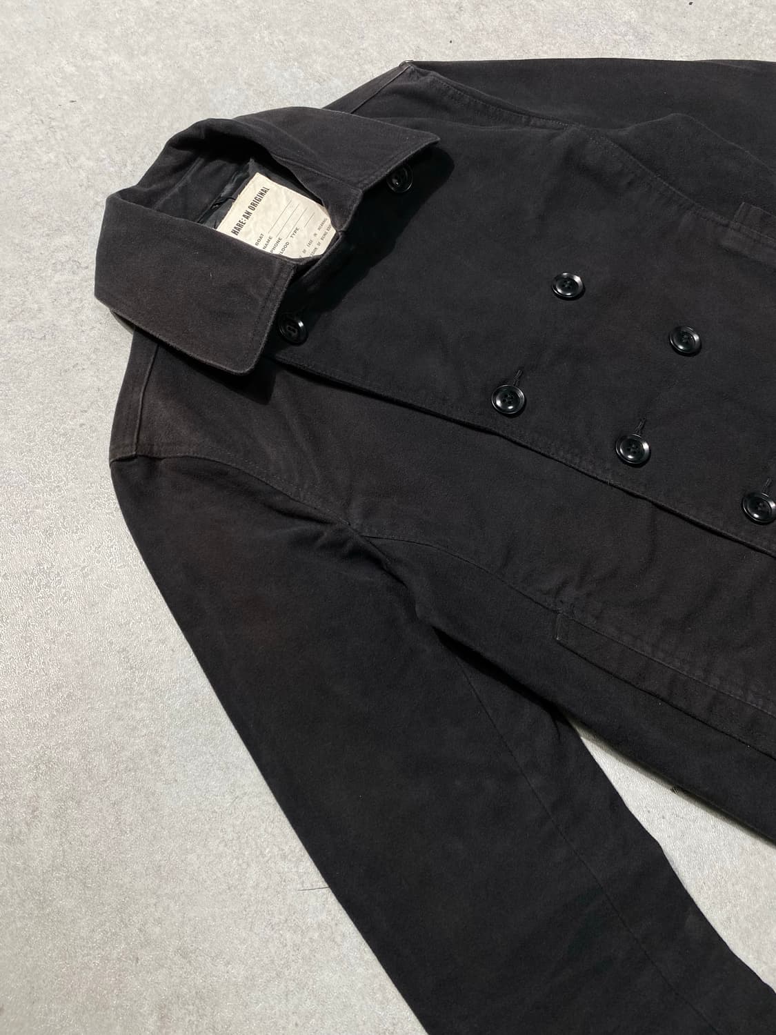 [L] Hare 하레 재팬 메이드 몰스킨 더블 자켓 상품이미지4