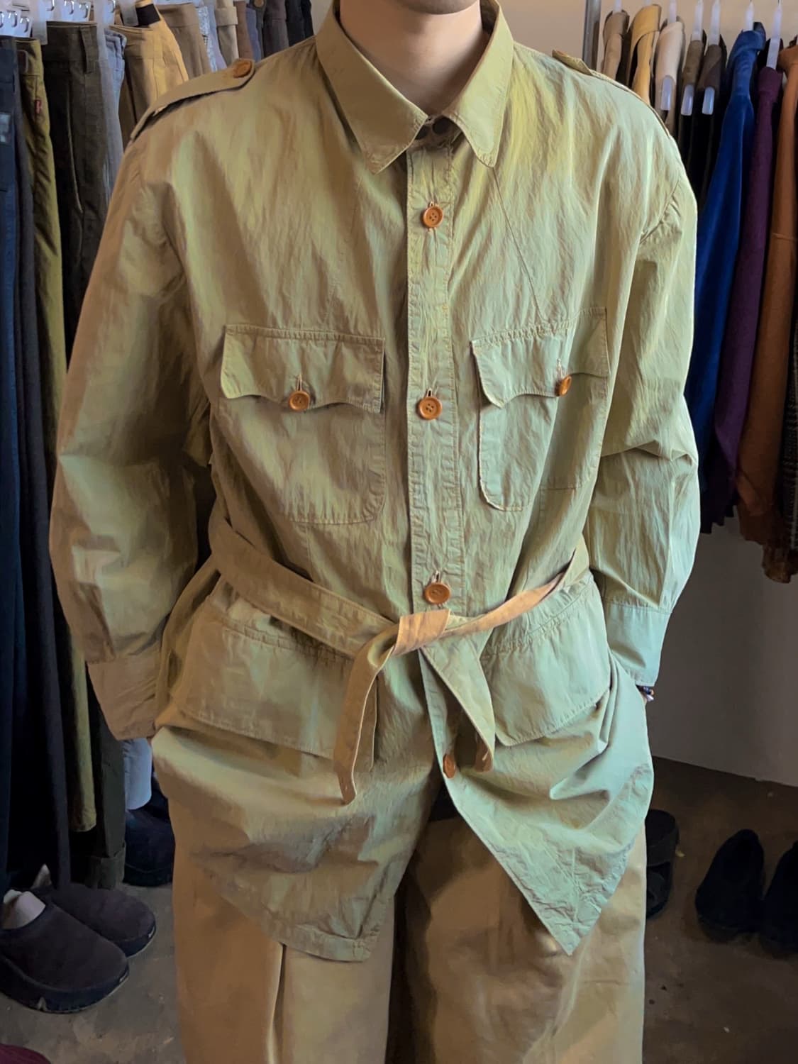 89SS CP컴퍼니 아카이브 나일론 사파리 자켓 상품이미지3