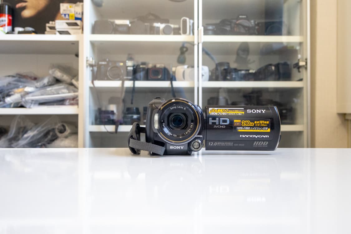 Sony HDR XR520V / 빈티지 디지털 캠코더 상품이미지3