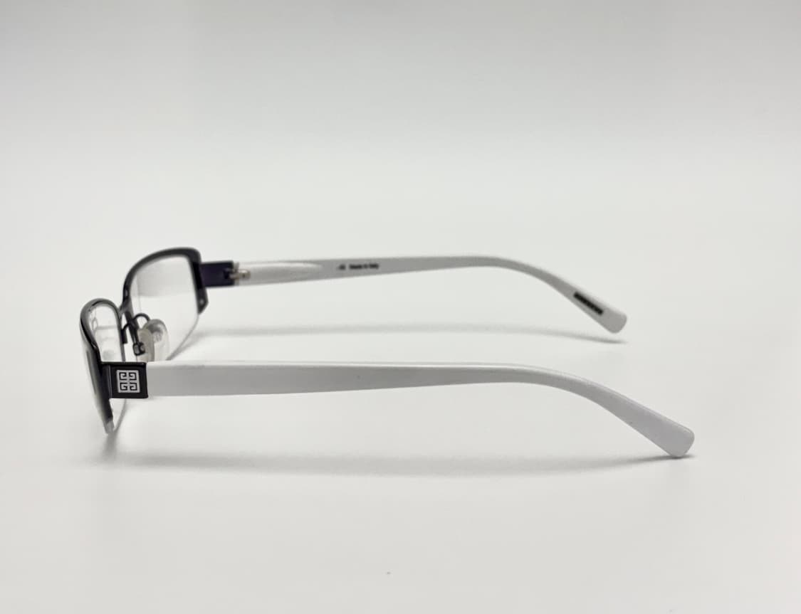 지방시 화이트 반무테 안경 상품이미지3