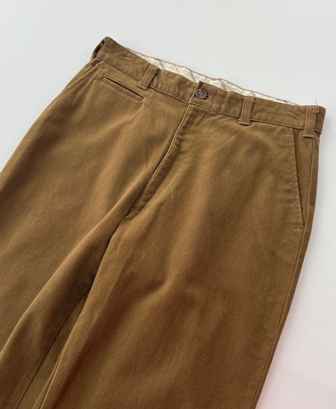 와이드 몰스킨 치노 팬츠 상품이미지4