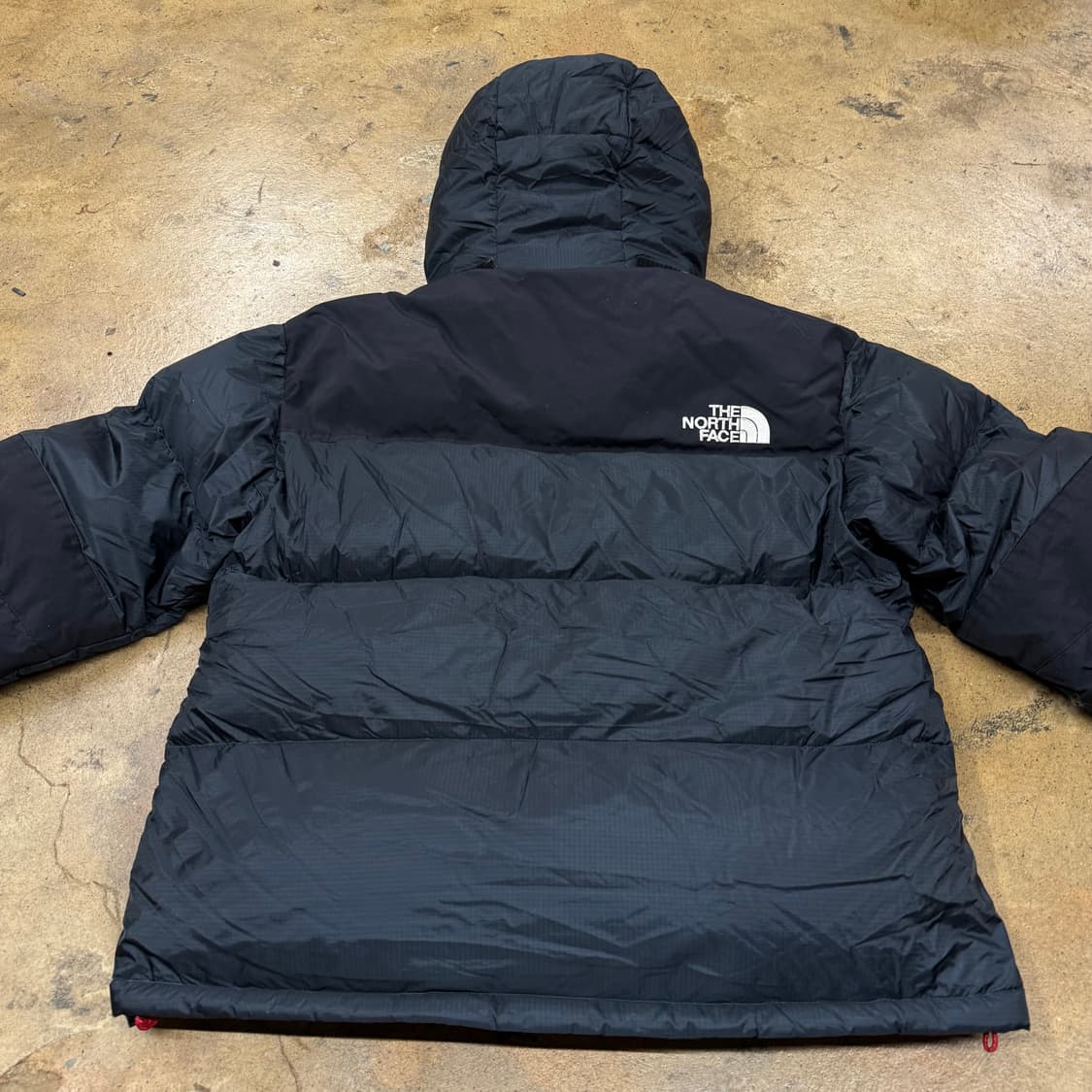 [정품/M] 노스페이스 700 패딩 블랙 눕시 후드 b19 상품이미지4