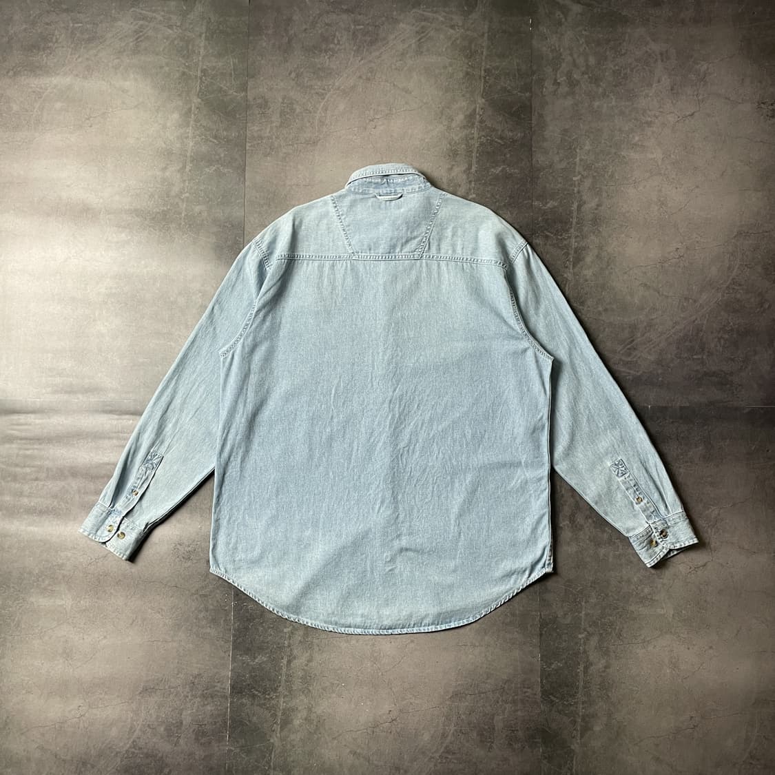 ULTRACLUB 빈티지 다운버튼 코튼 데님 셔츠 A00471 상품이미지6