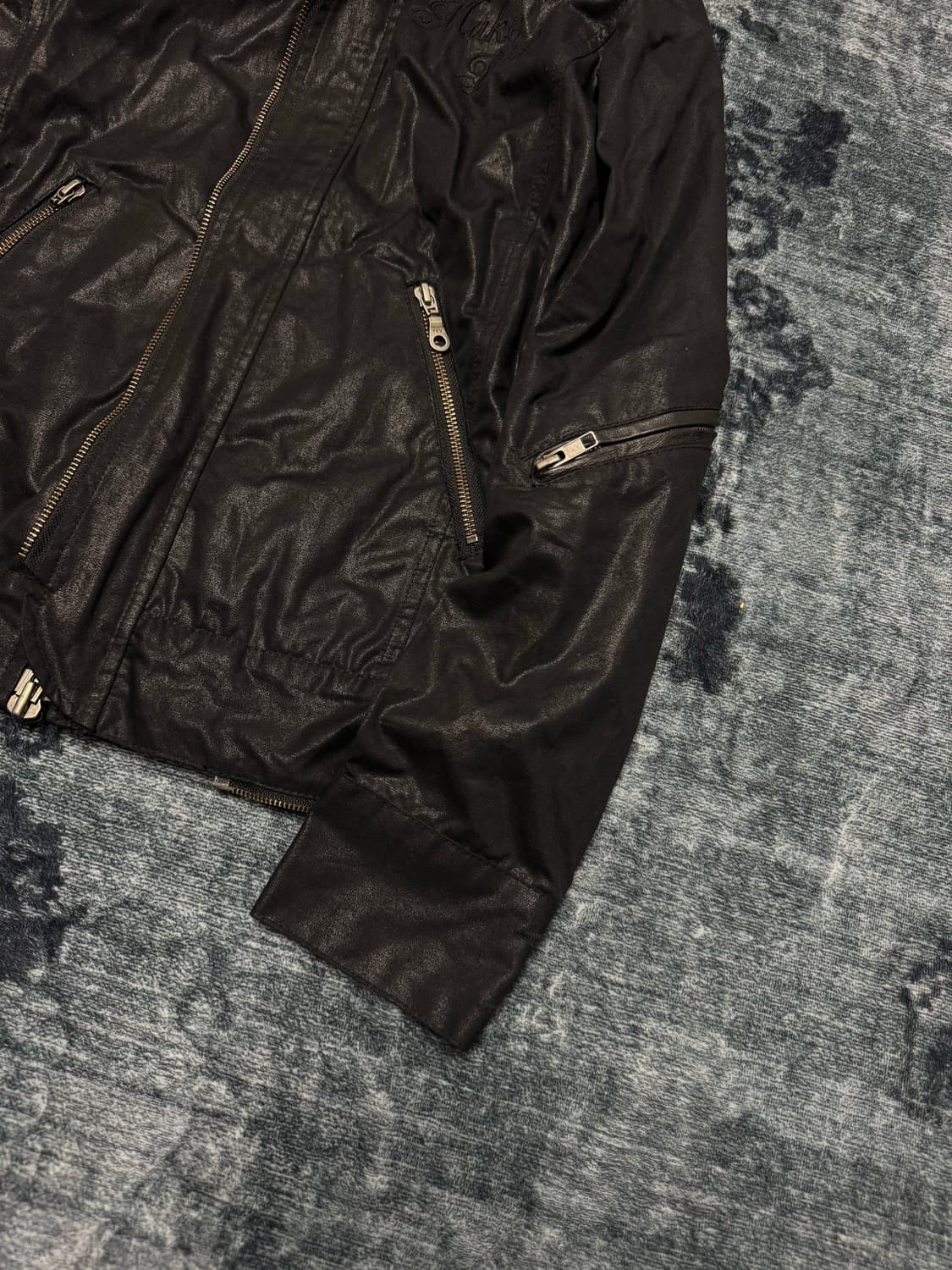 Civarize 00s dark coating hood jacket 상품이미지5