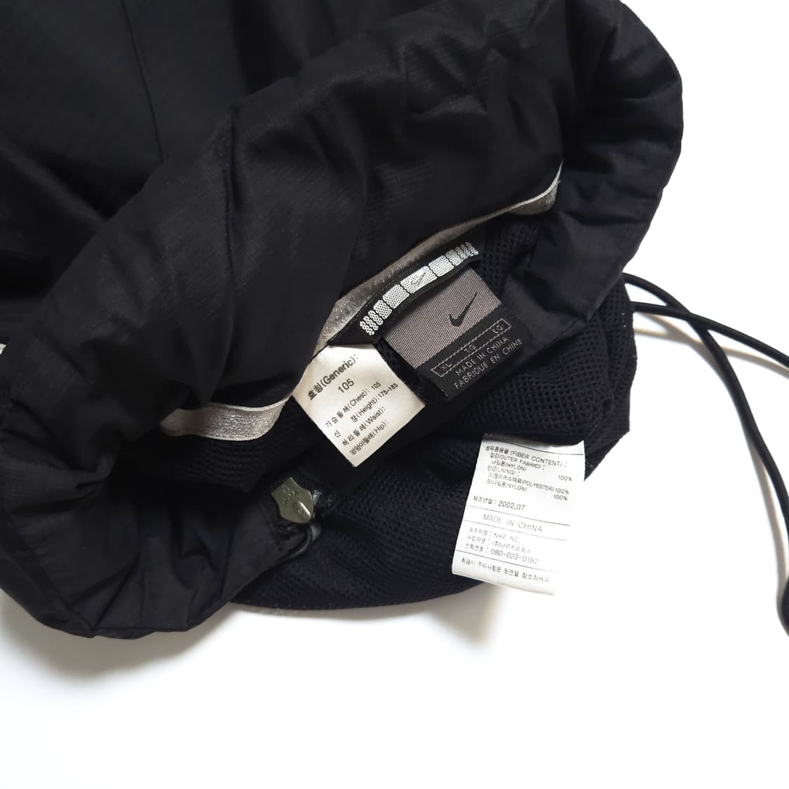 나이키 02s 사이드라인 바람막이 자켓 블랙 상품이미지7