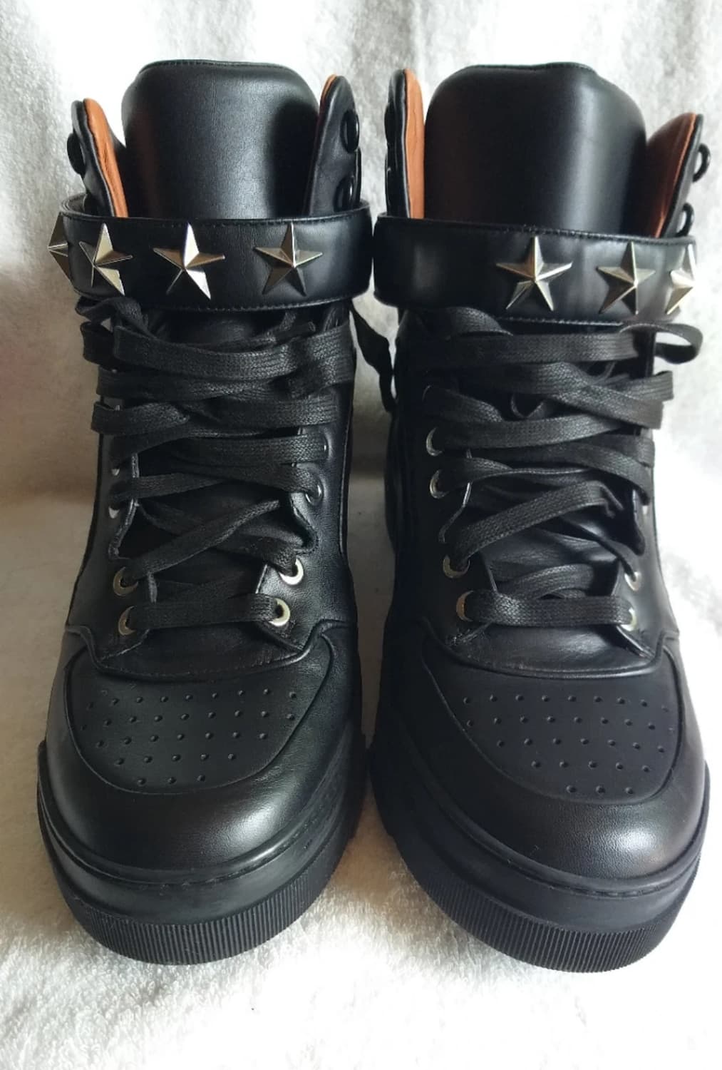 Givenchy 지방시 스타 스터드 레더 하이탑 38(245) 상품이미지3