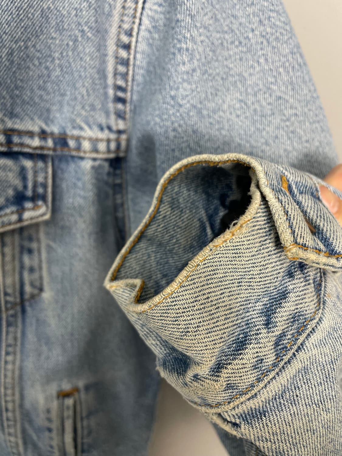 리바이스 90s 레드탭 블랭킷 데님 트러커 자켓 H2218 상품이미지4