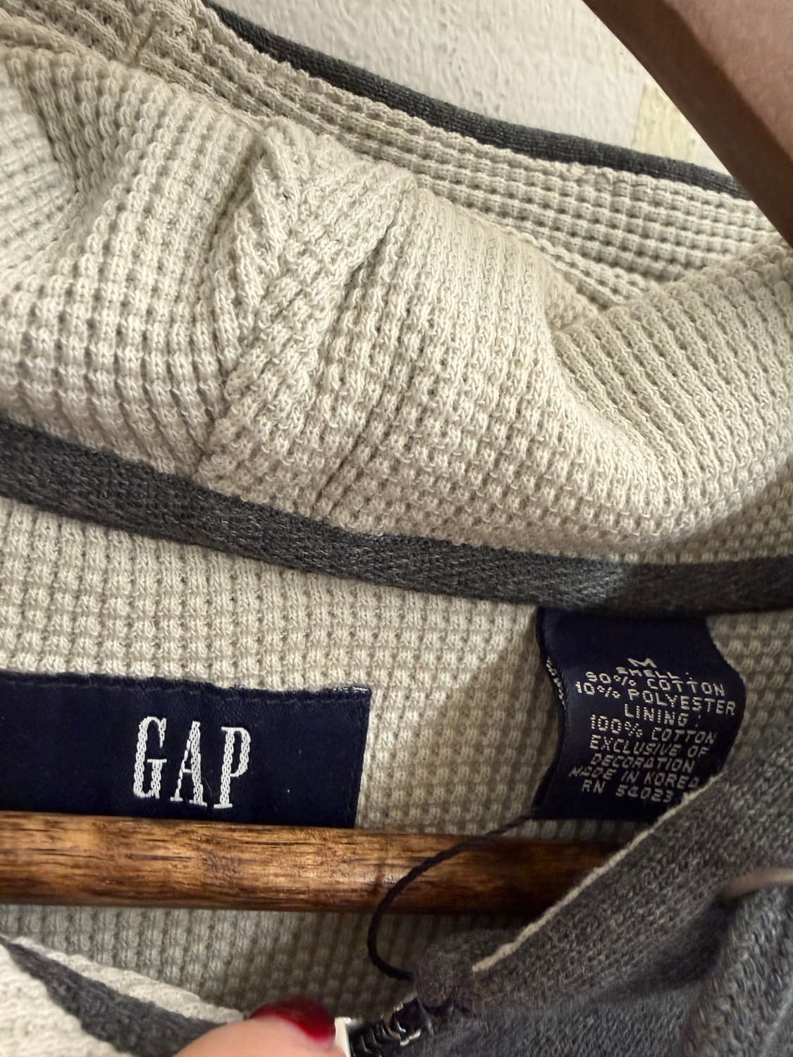 N118. 올드갭 후드집업 상품이미지2