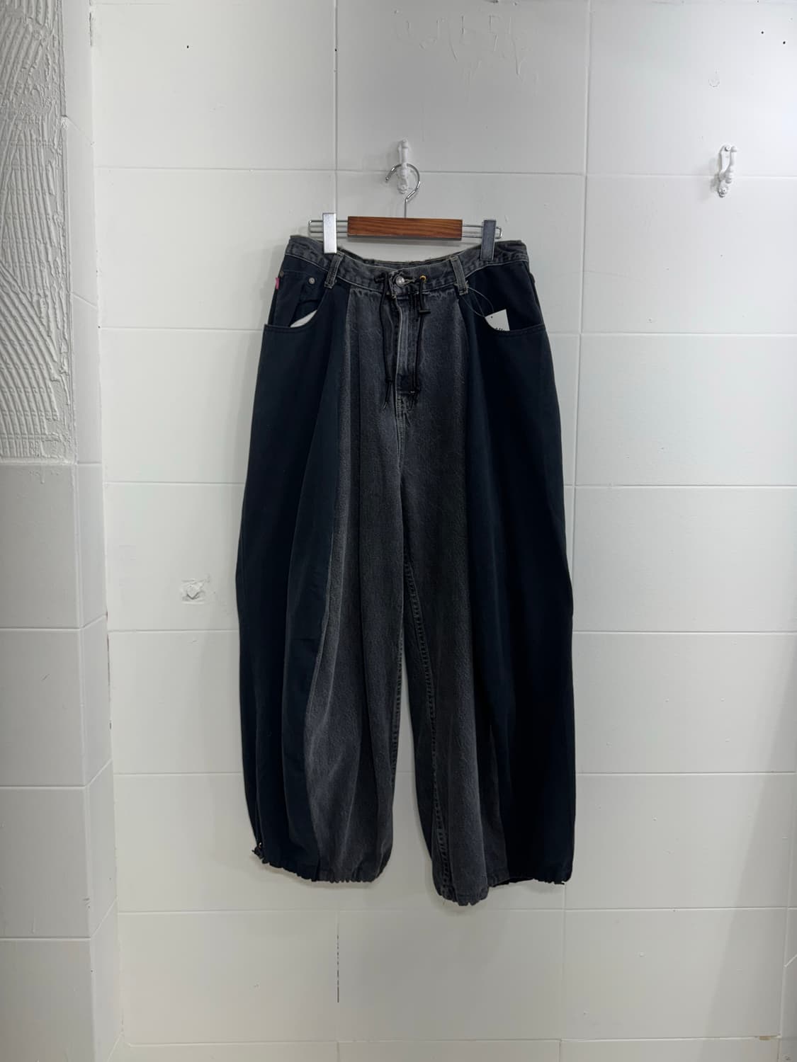 무채색 레오파드 블랙 데일리 시크 힙 코디세트 상품이미지4