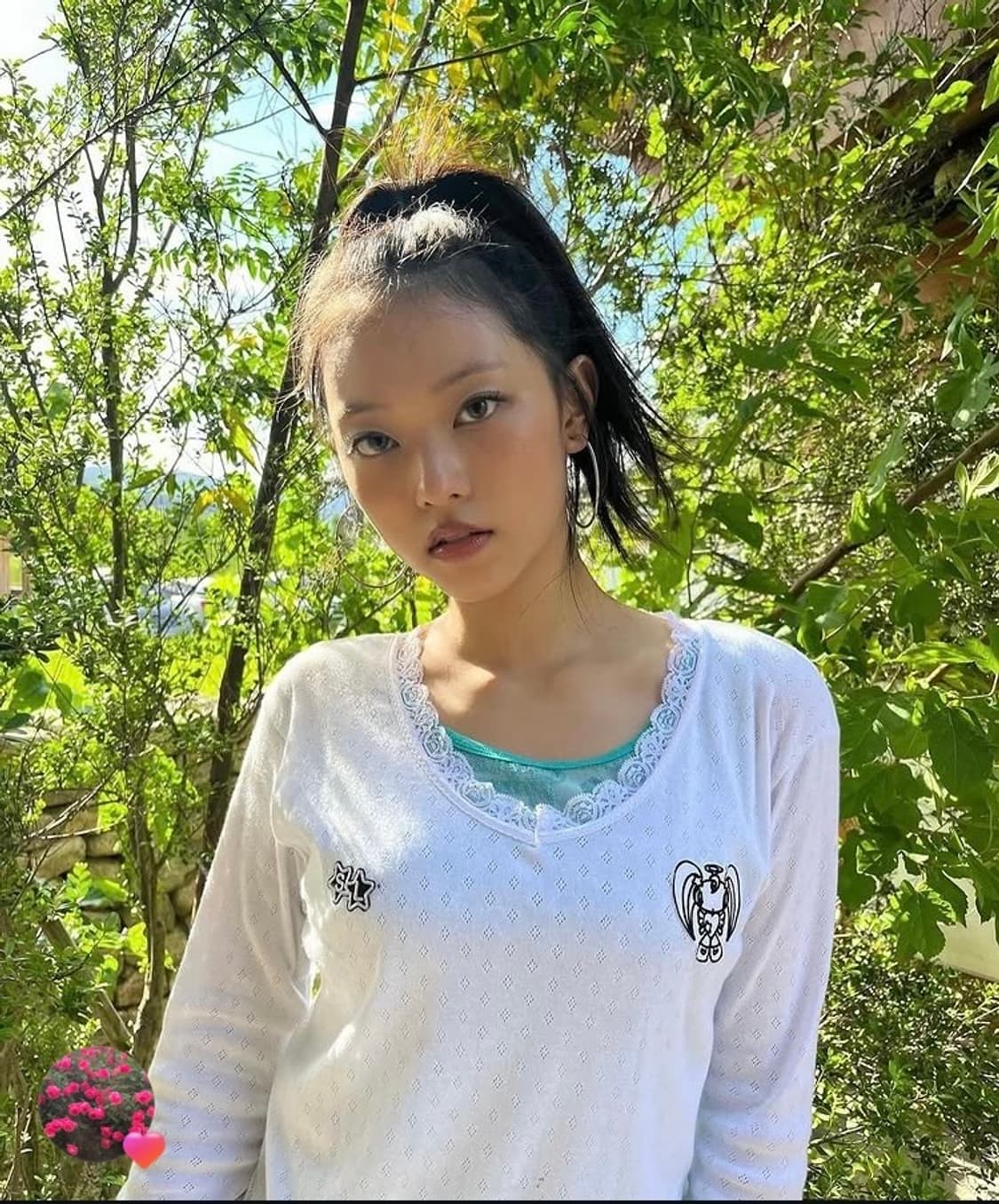 샬롬클럽 shalomclub 레이스 티셔츠 SL PURO LACE TOP 상품이미지4