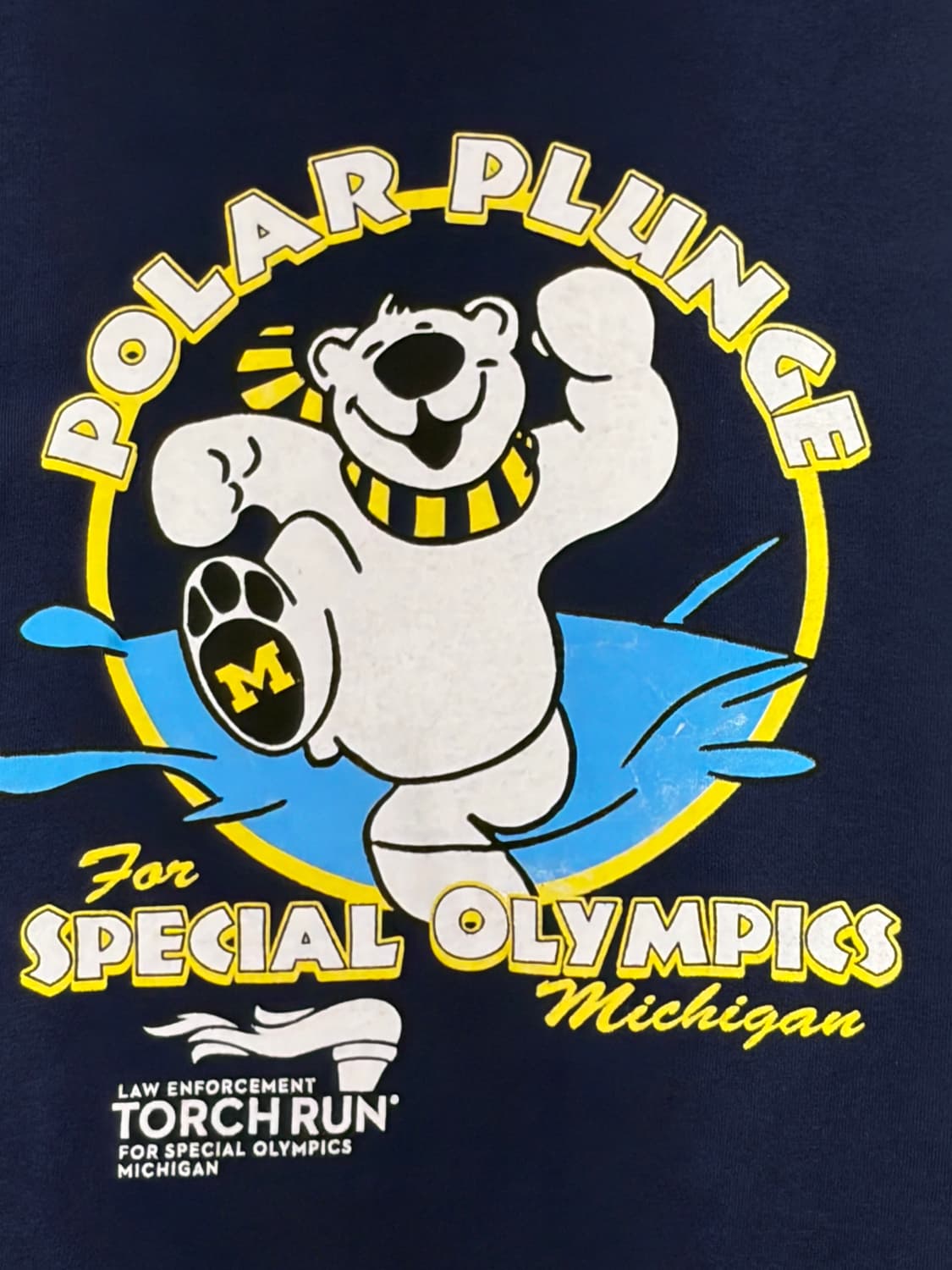 빈티지 폴라 플런지(Polar Plunge) 네이비 롱슬리브 상품이미지1