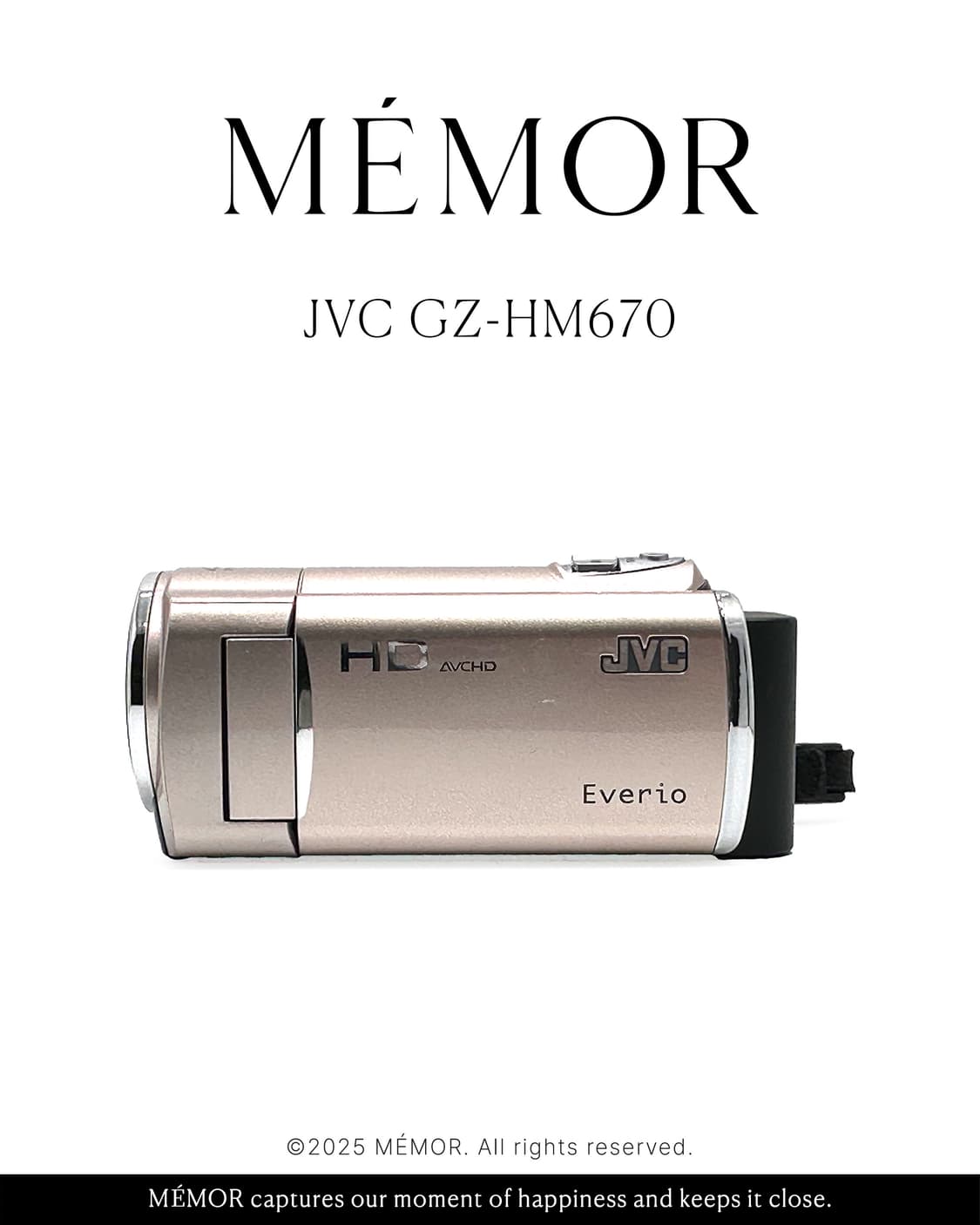 블러리/애니메이션느낌✨JVC GZ-HM670 제이브이씨 캠코더 카메라 상품이미지1