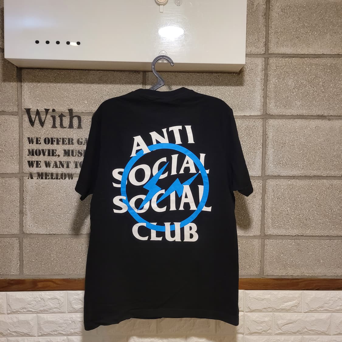 안티소셜클럽 프라그먼트 티셔츠 M 상품이미지2