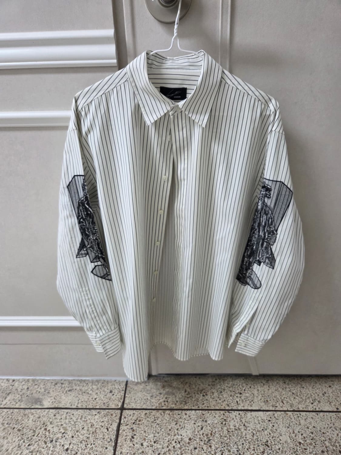 송지오옴모 자수 셔츠 46 상품이미지1