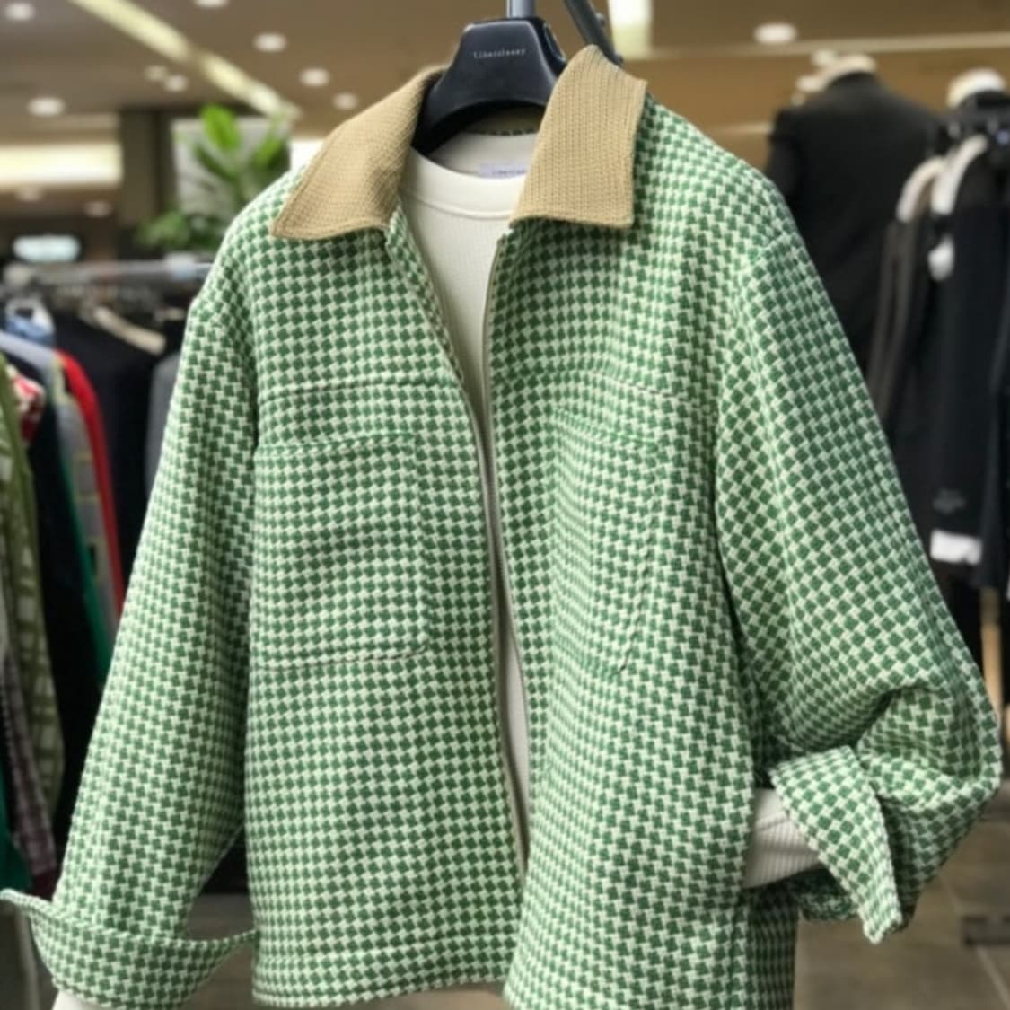 리버클래시. 트위드 집업 자켓 상품이미지2