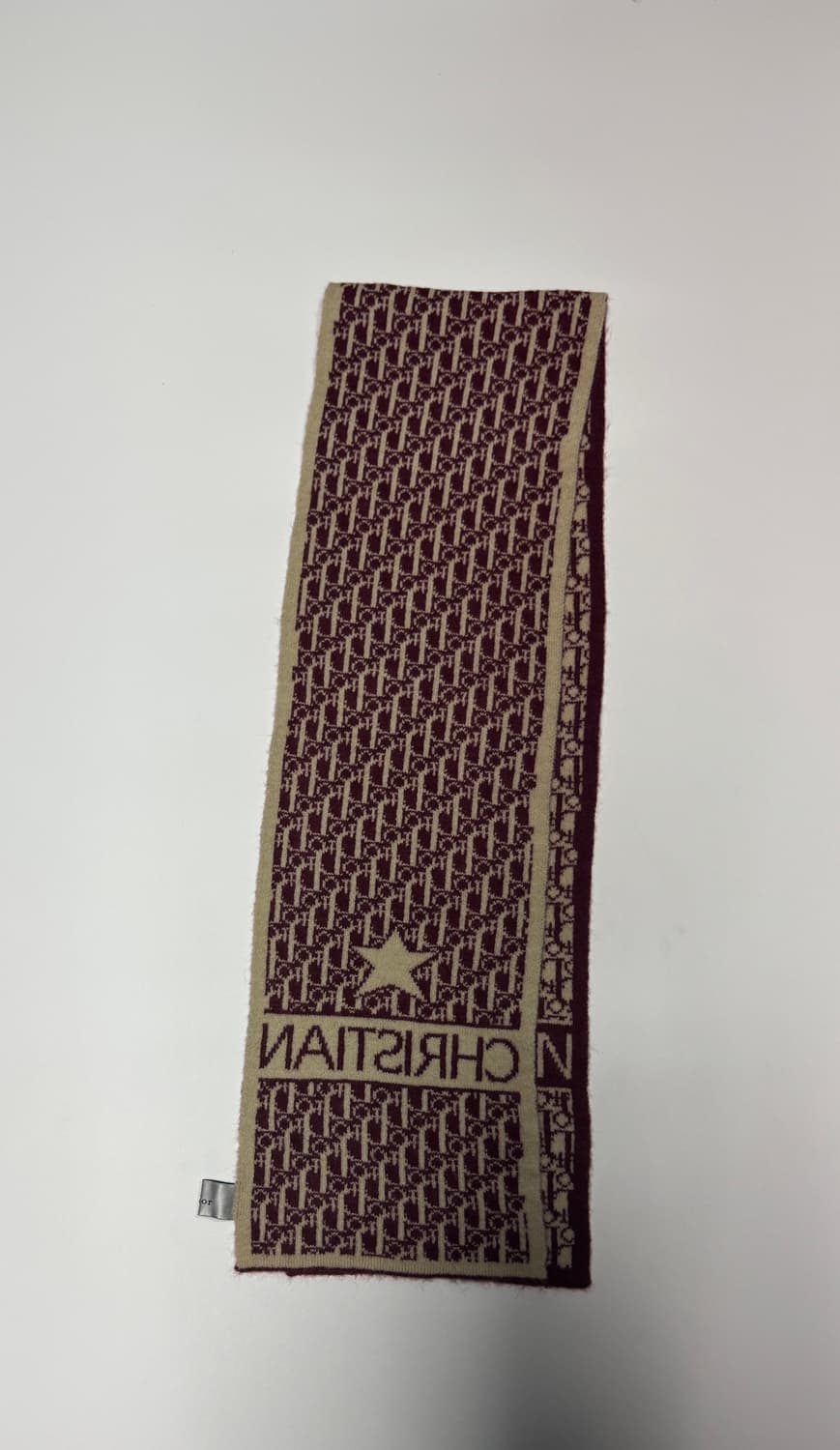 여성 디올 커스텀 리메이크 오블리크 패턴 머플러 상품이미지1