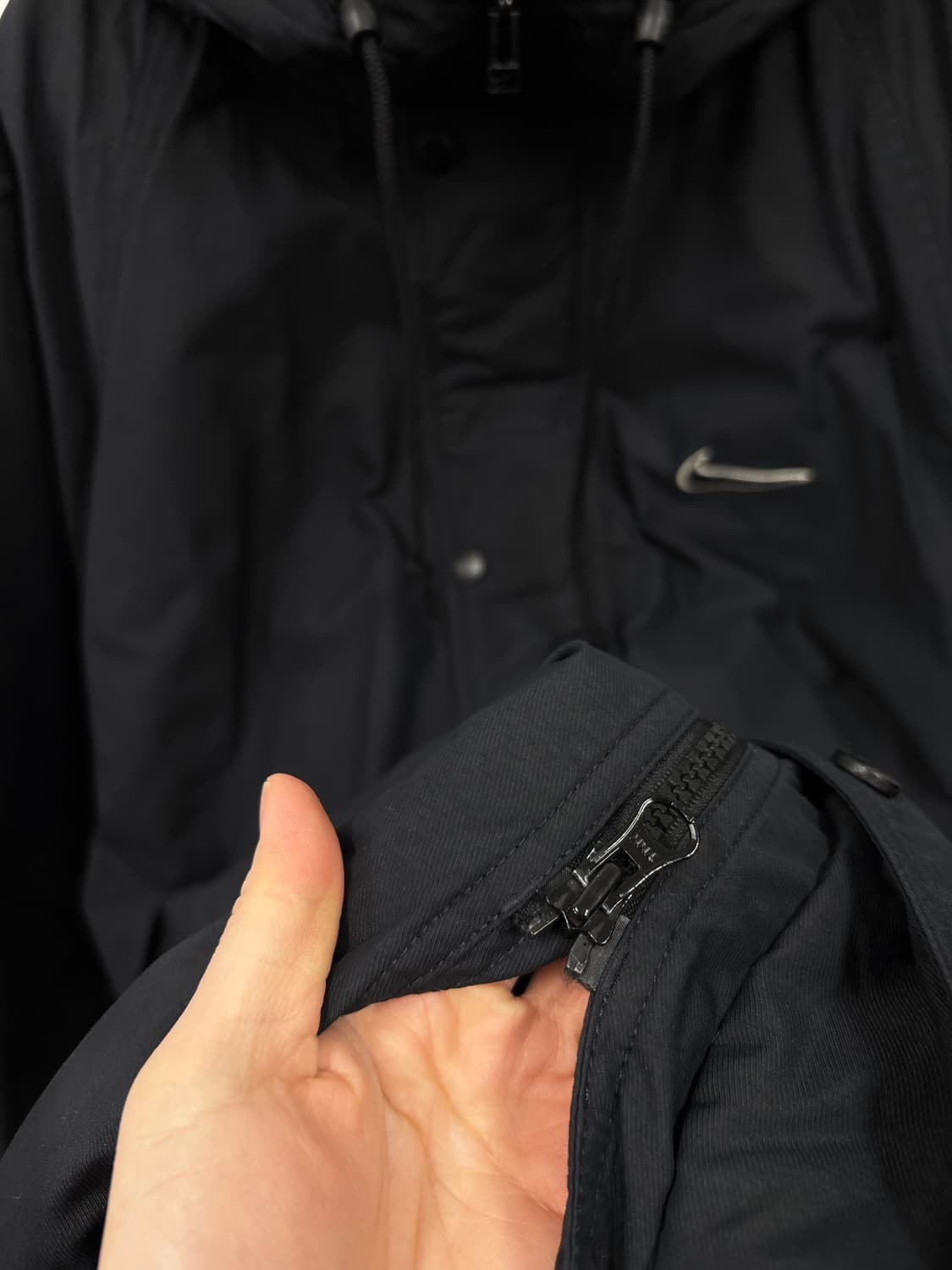 나이키 양털 롱 코트 상품이미지6