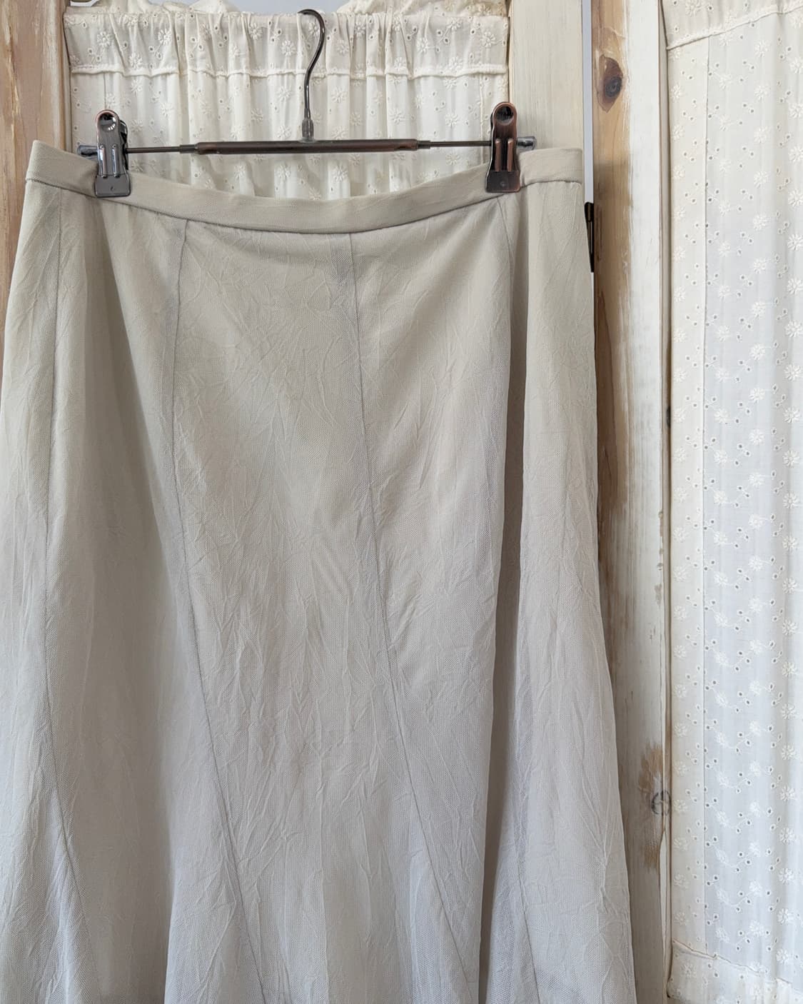 Fairy mute wrinkles unbalace skirt 상품이미지8