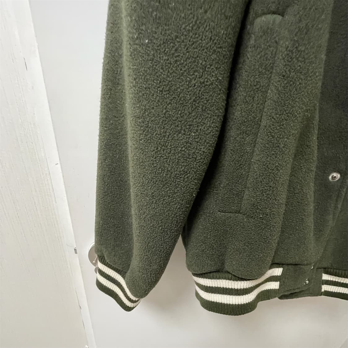 MLB 쉐르파 후드 야구자켓 스타디움 자켓 바시티 자켓 상품이미지4