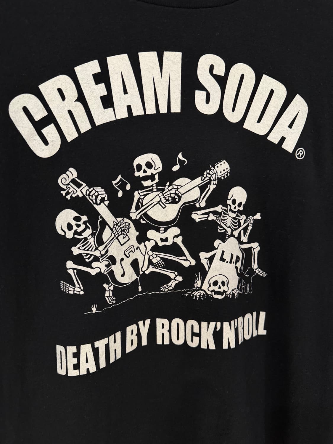 Cream soda dancing skull t-shirt 상품이미지7
