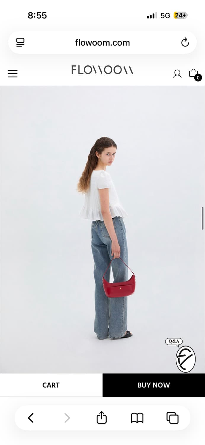 플로움 청바지 데님 팬츠 상품이미지7