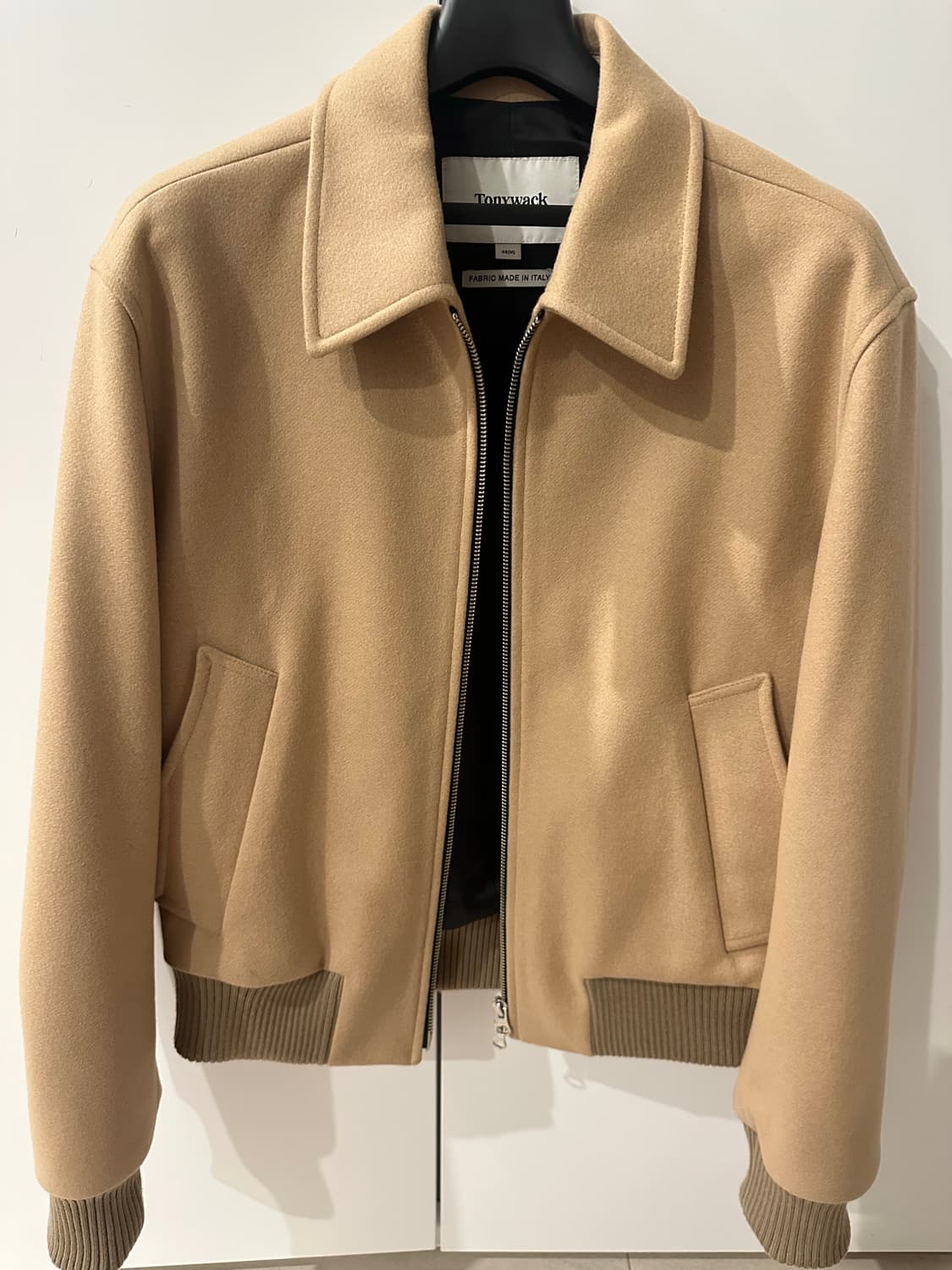 토니웩 울 크롭 블루종 상품이미지1