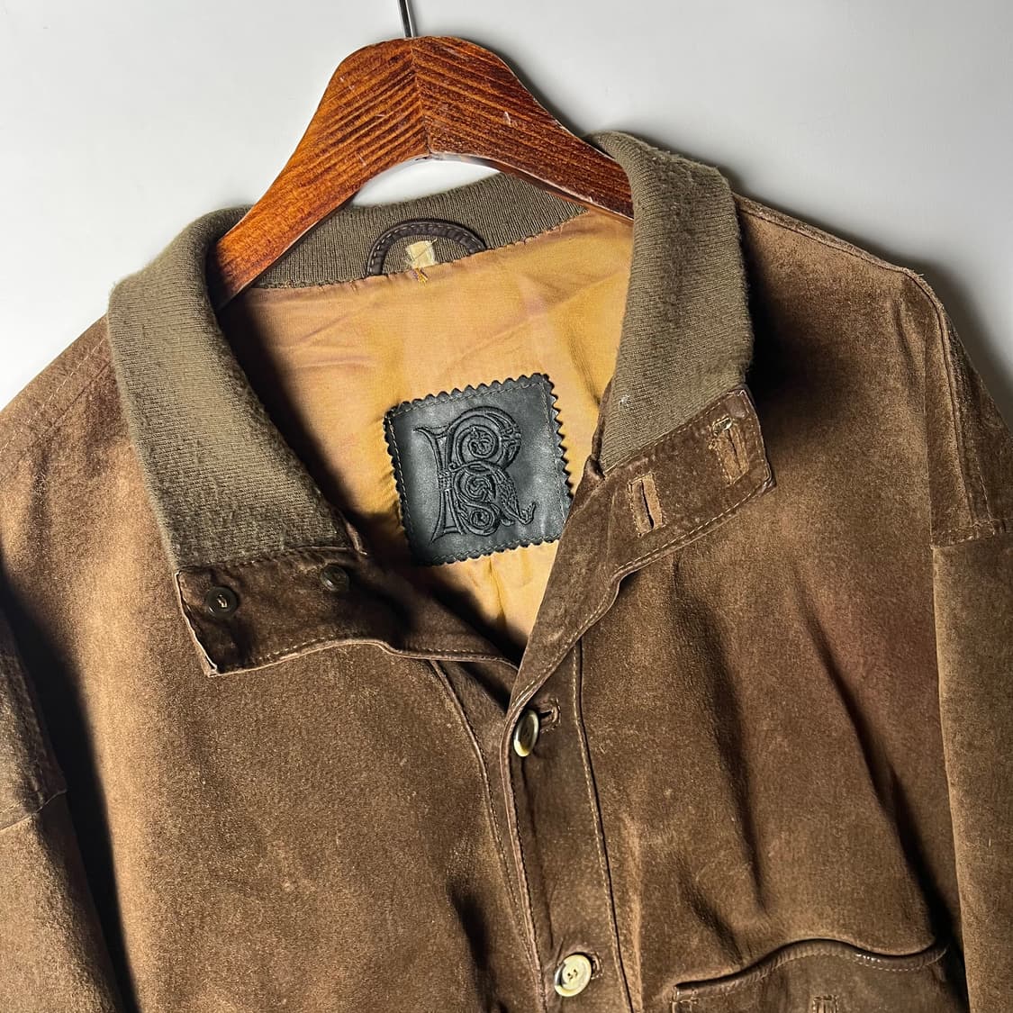 [JPN] 빈티지 리얼레더 스웨이드 봄버자켓 상품이미지3