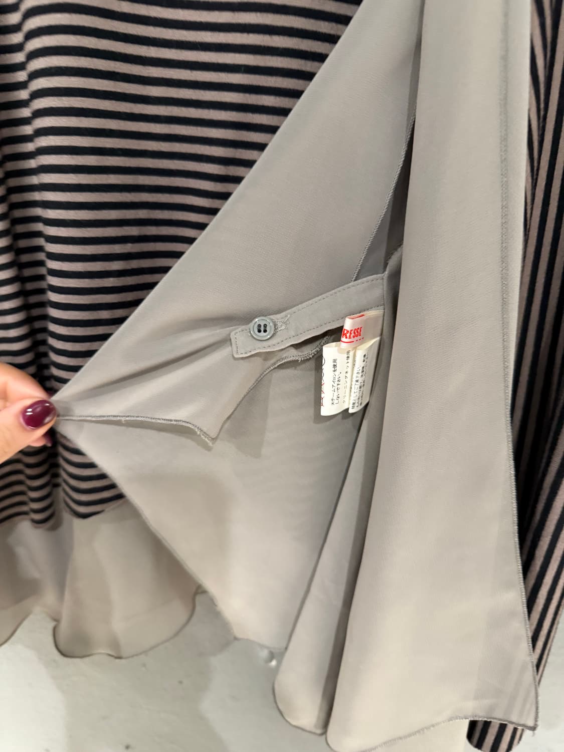 unbalance layered detail skirt 상품이미지8