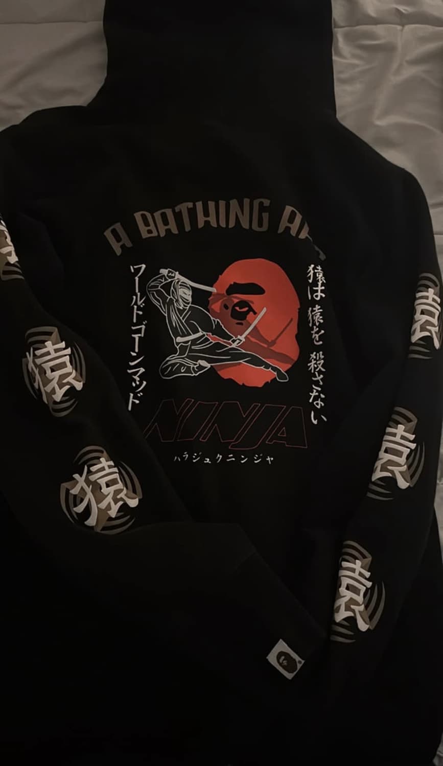 베이프 닌자 후드티-M 상품이미지1