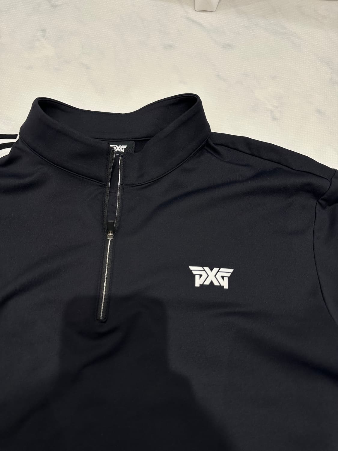 PXG 남성 하프 집업 티셔츠 (블랙 / XXL) 상품이미지2
