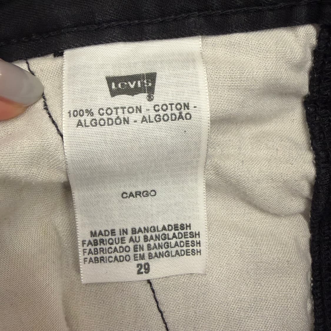 N313. 리바이스 카고 쇼츠 반바지 상품이미지3