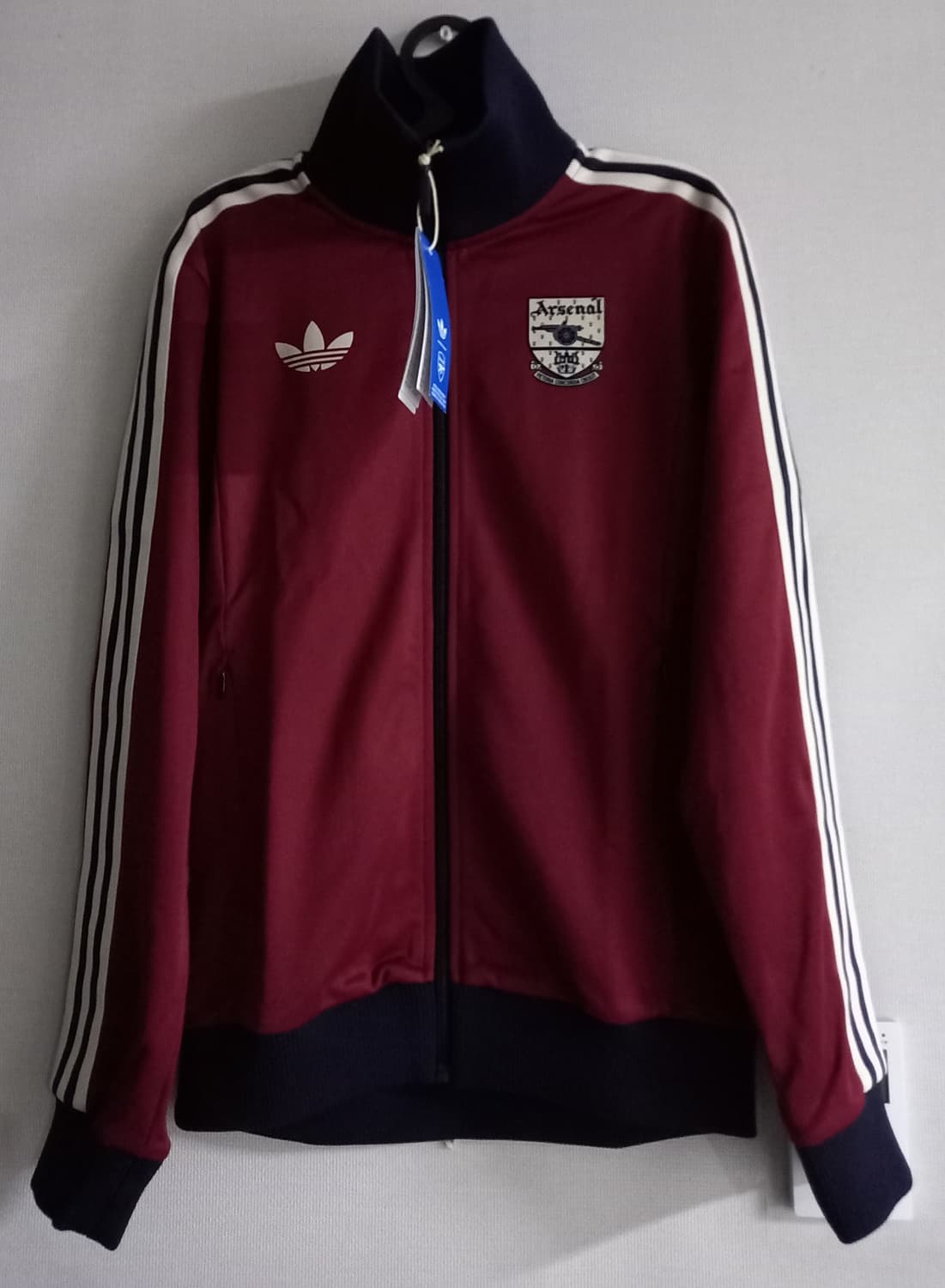 아디다스 희귀 아스날 버건디 트랙탑 저지 져지집업 95/M 상품이미지1