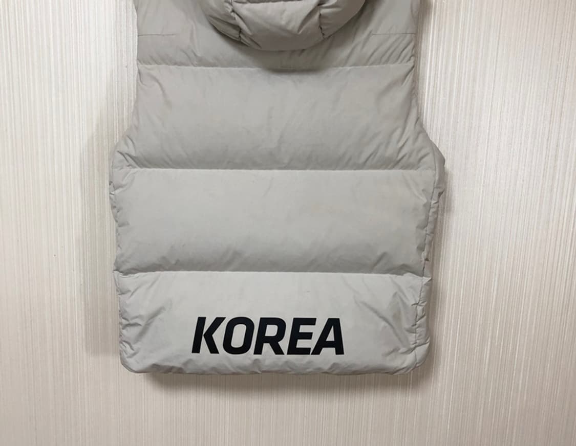 데상트 스키/스노우보드국대 지급실착 덕다운 패딩베스트 L(100) 상품이미지10