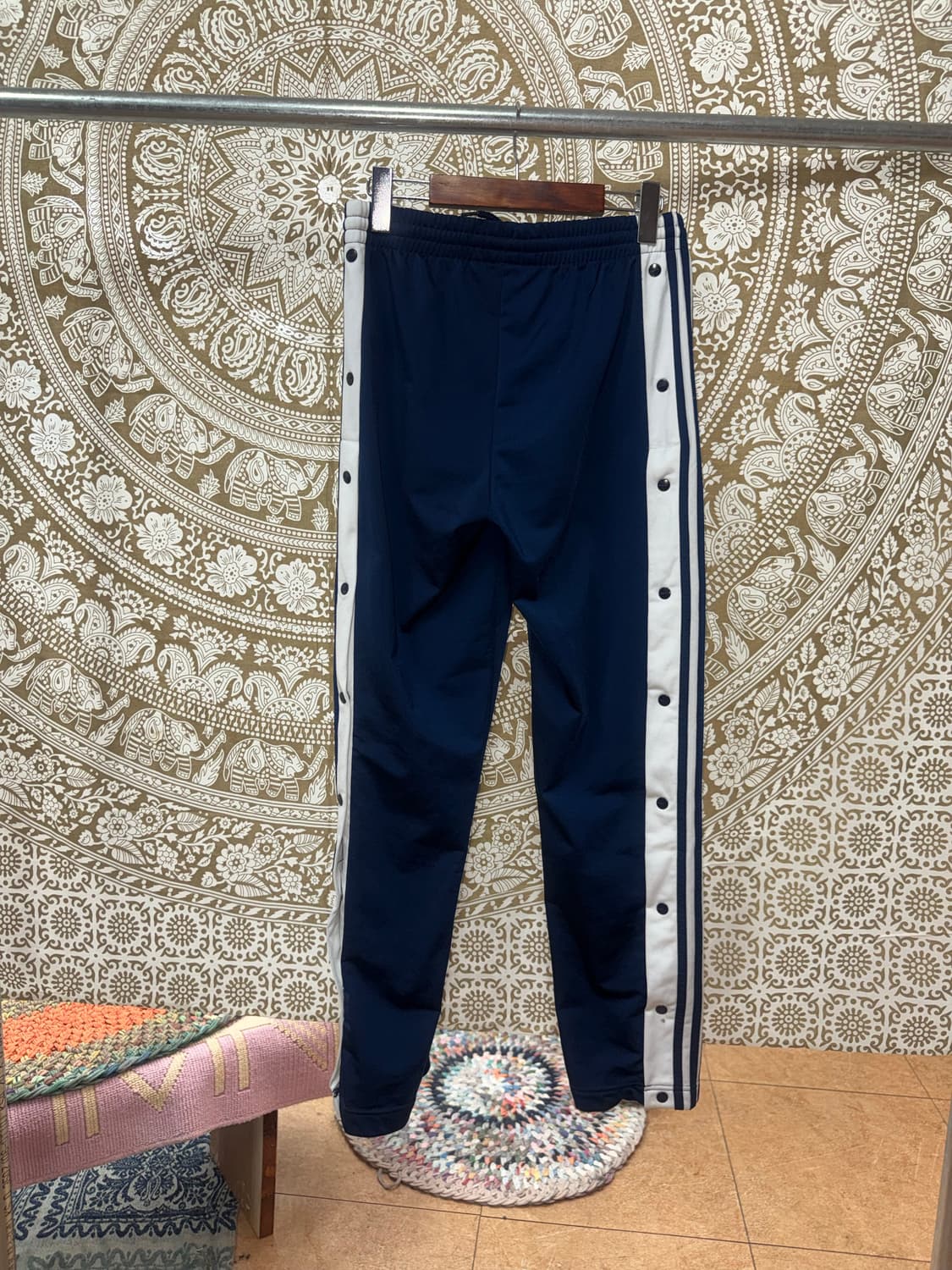 아디다스 밴딩 네이비 트랙팬츠  상품이미지5