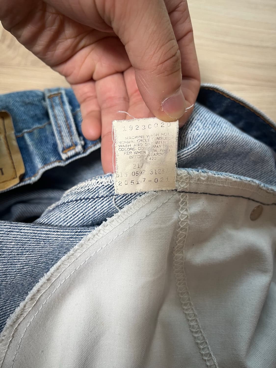 90s 미제 리바이스 517 부츠컷 33x30(허리 41cm) 상품이미지5