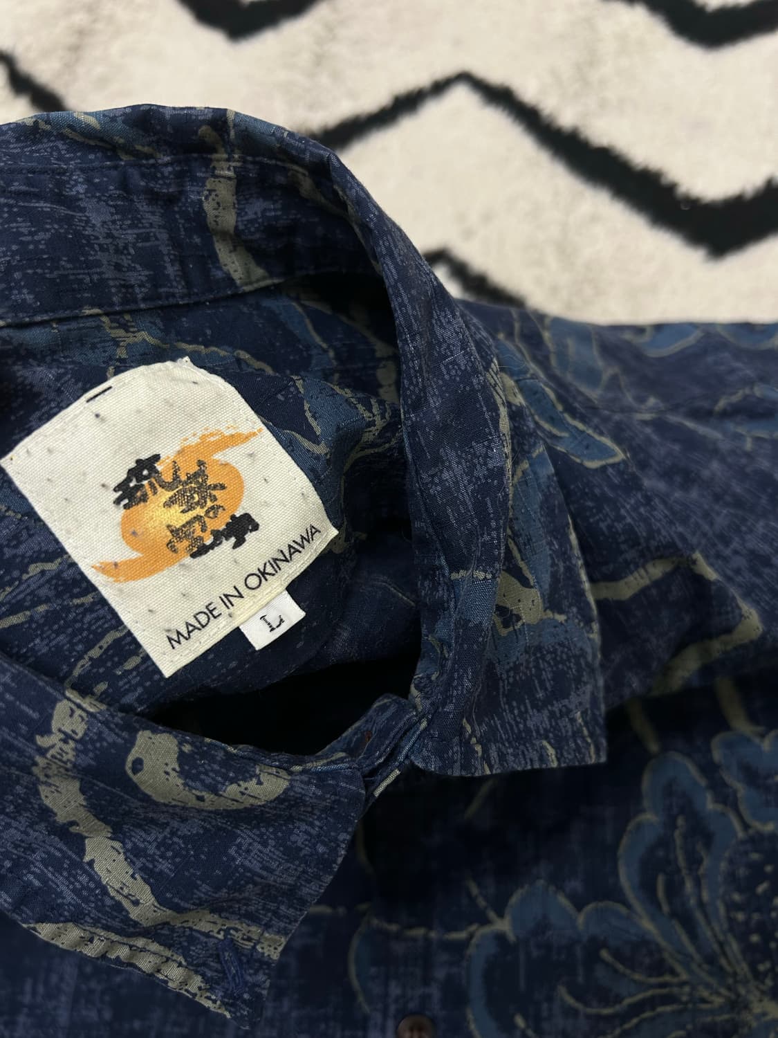 [L]오키나와 카리유시 하와이안 반팔 셔츠 상품이미지4