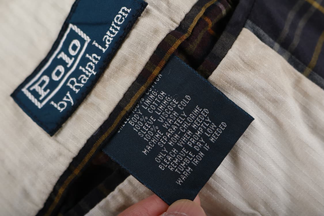 [40R] 폴로 랄프로렌 데미지 마드라스 자켓 상품이미지7