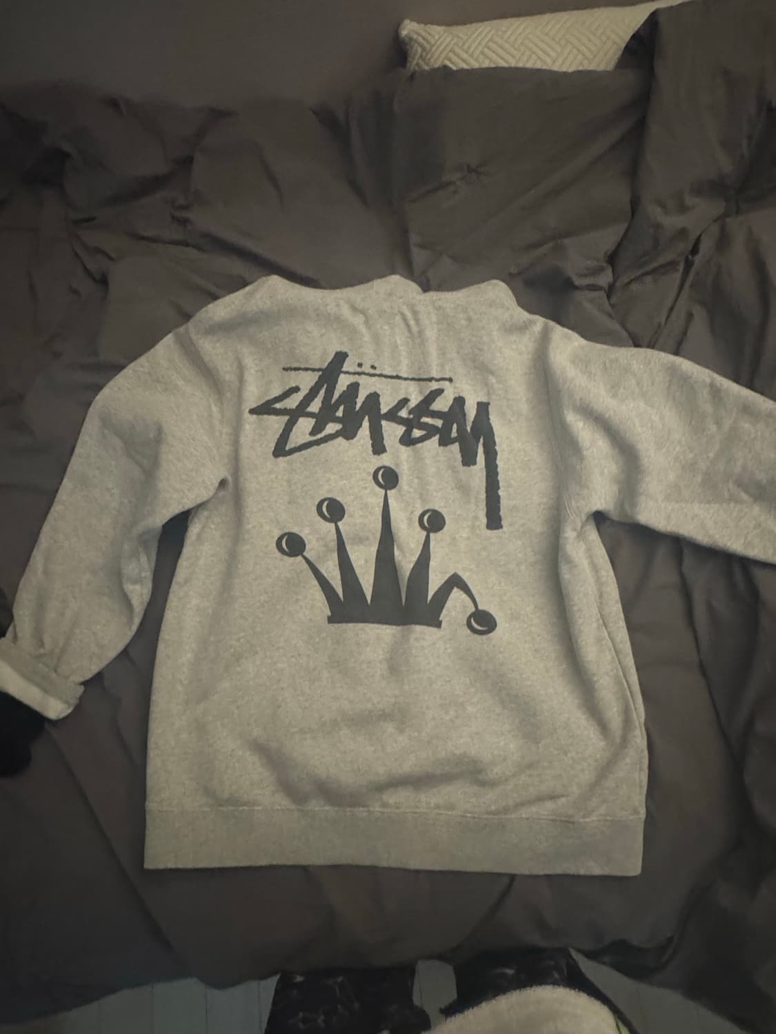 스투시 크라운 후드티 상품이미지4