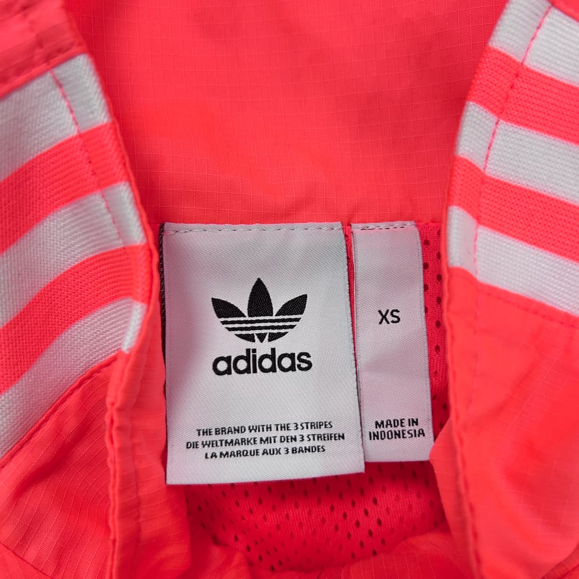 아디다스 네온핑크 락업 트랙탑(XS) 상품이미지2