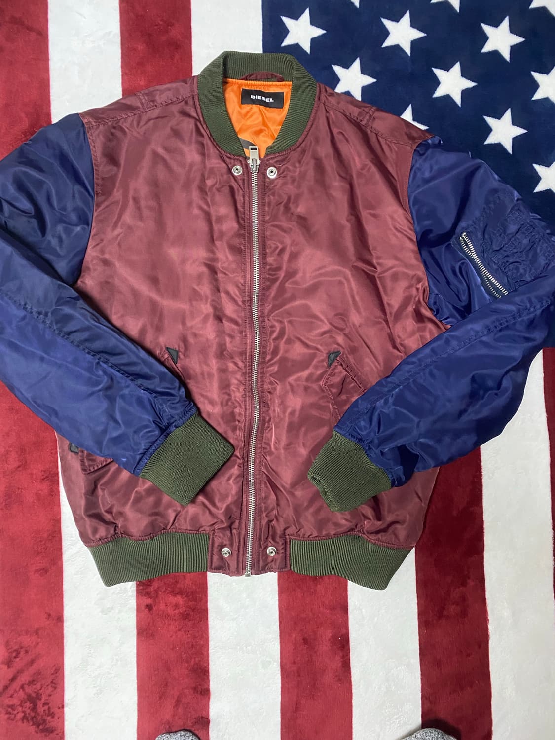 디젤 MA-1 양면 항공자켓 상품이미지1