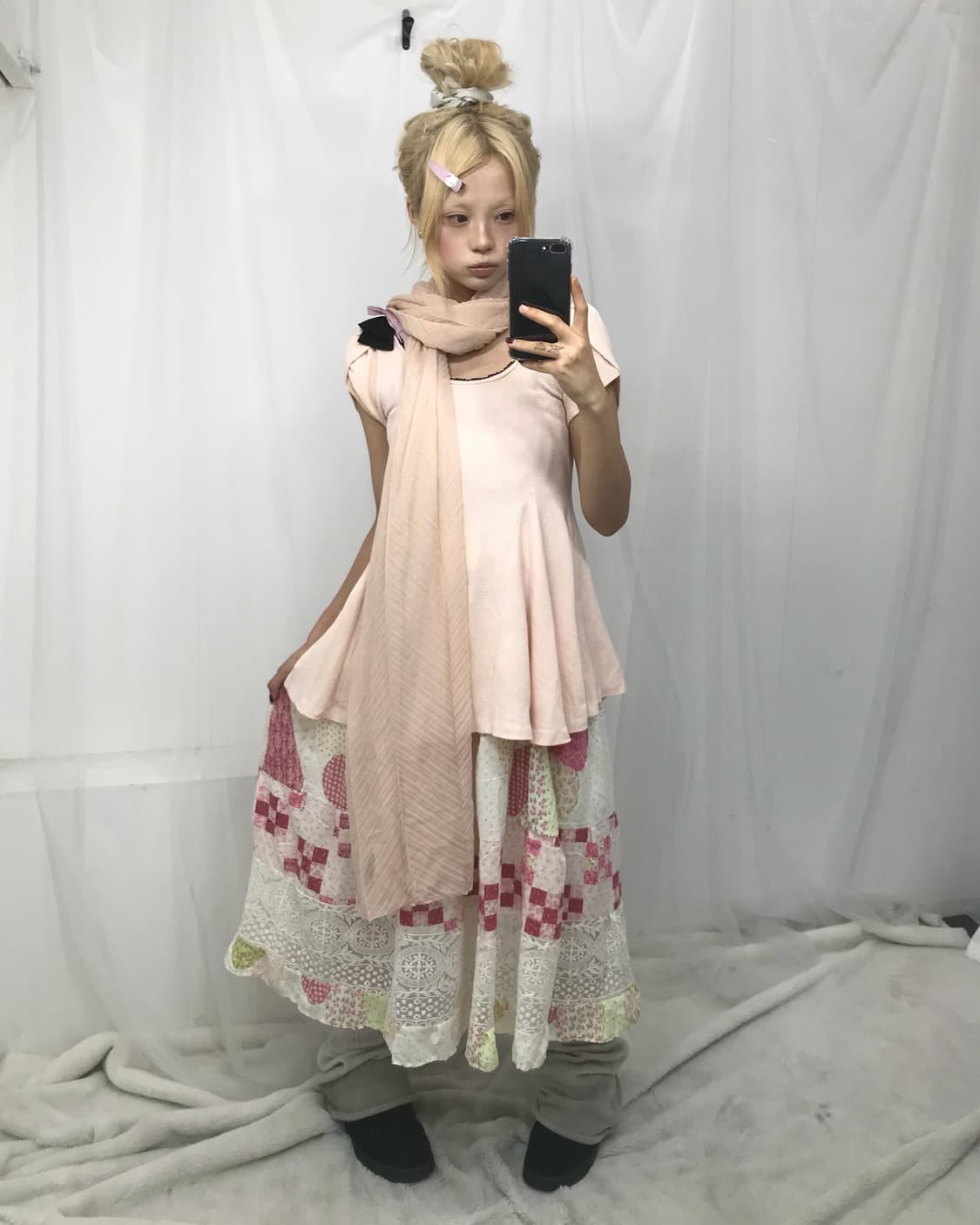 ✿ 러블리 패치워크 코디set ✿ 상품이미지2