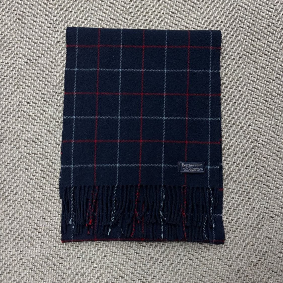 버버리 체크 램스울 머플러 v2345 상품이미지3