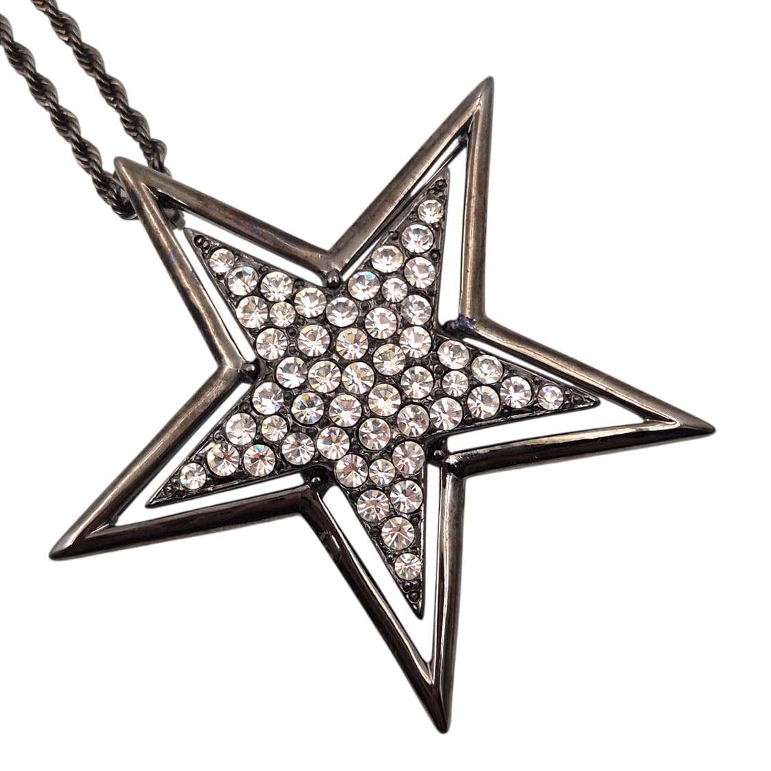 90s 케네스제이 런웨이 빅 스타 파베 2way 목걸이 상품이미지3