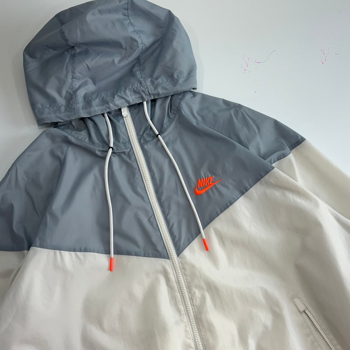 Nike 나이키 스카이블루 배색 바람막이 상품이미지4