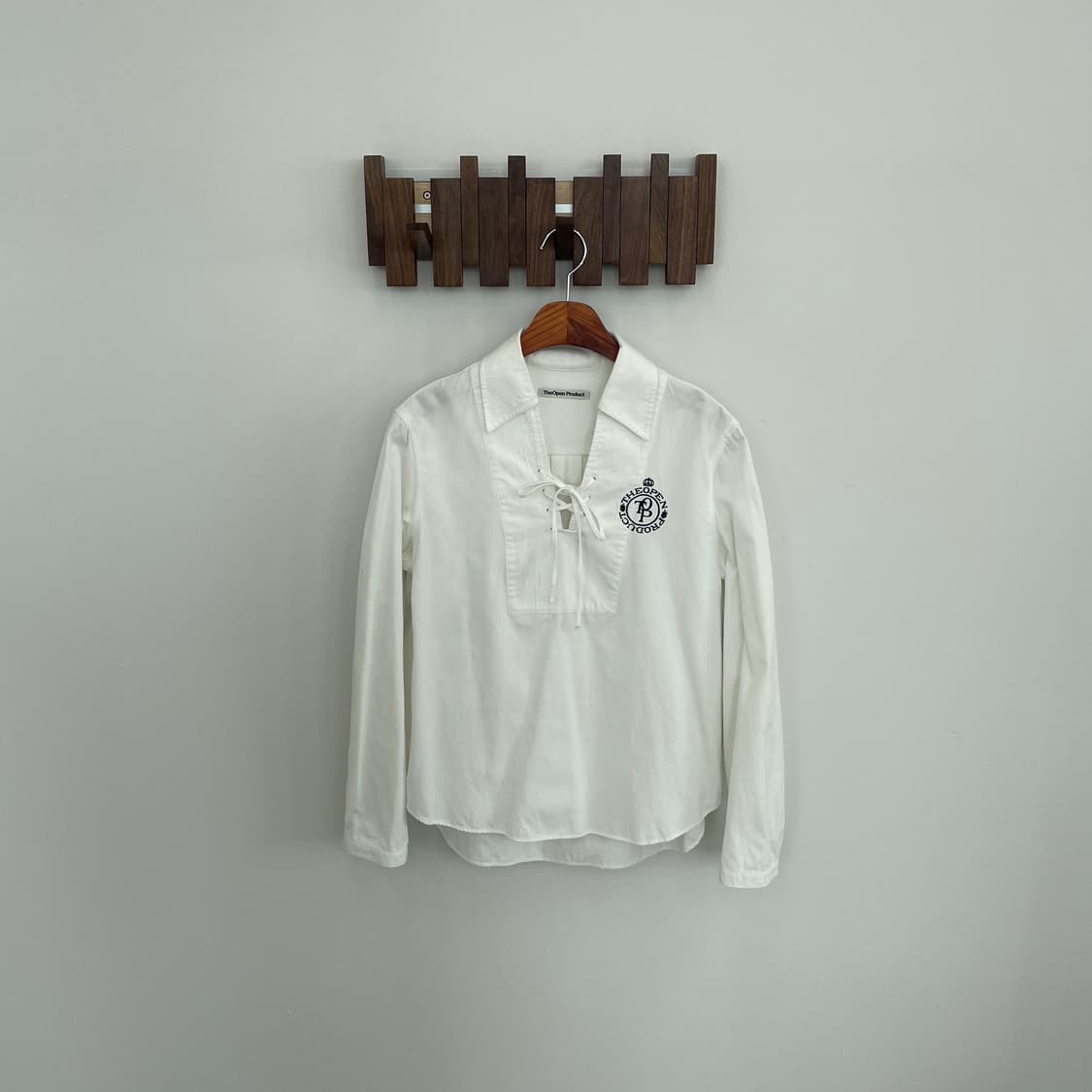 더오픈 프로덕트 화이트 마린 셔츠 상품이미지1