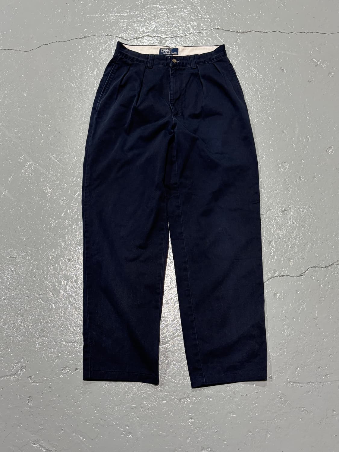 90s 폴로랄프로렌(Polo Ralph Lauren) 네이비 치노 팬츠 상품이미지2
