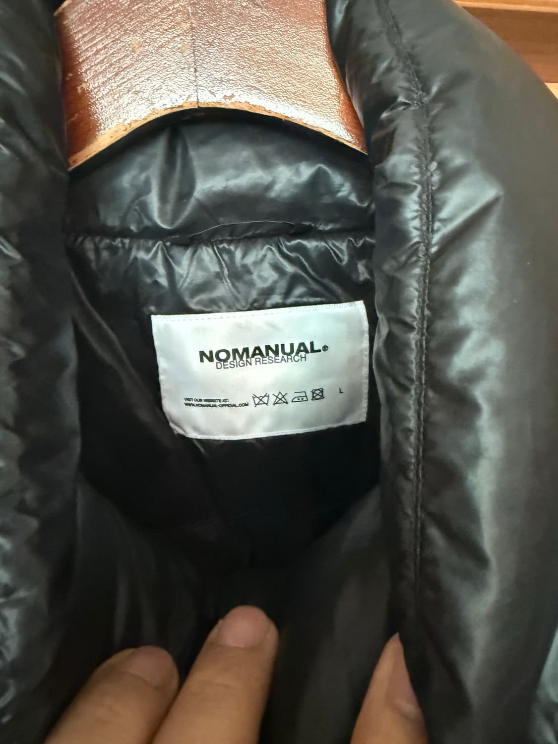 노매뉴얼 스카디패딩 민트급 판매합니다 상품이미지3