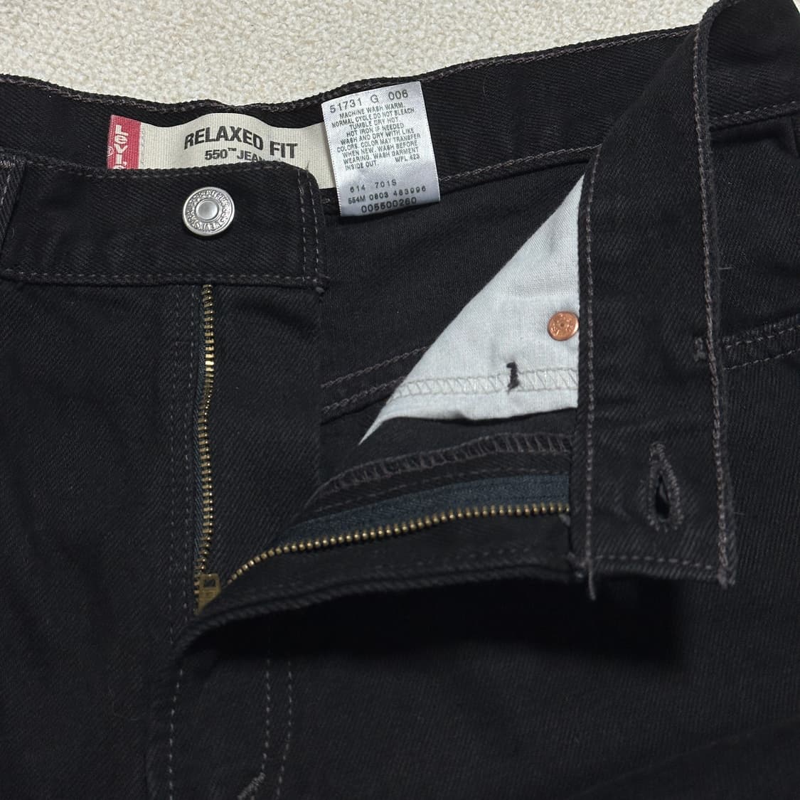 00s 리바이스 550 데님 팬츠 상품이미지6