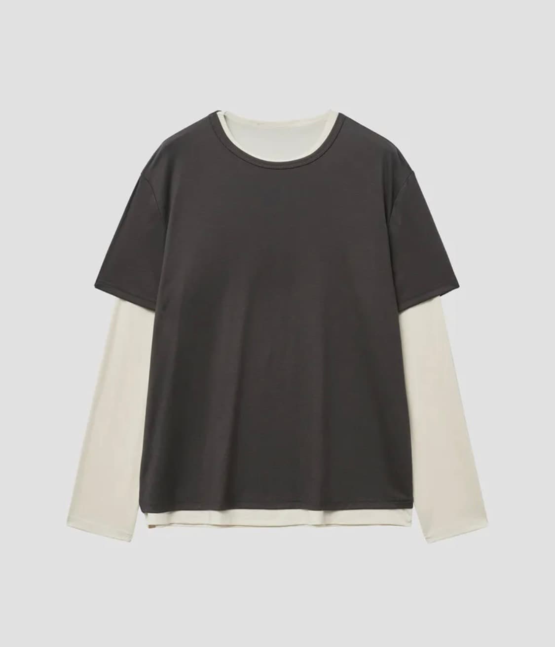 노이어 레이어드 티셔츠 상품이미지1